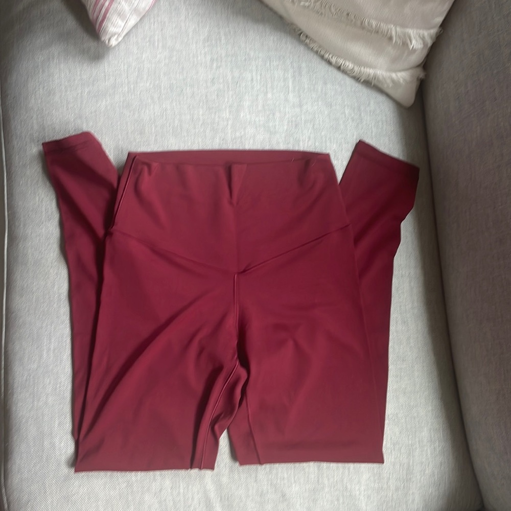 Aerie red play leggings